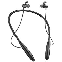 Бездротові навушники з мікрофоном вакуумні bluetooth для бігу для спорту з MicroSD картою пам'яті HOCO ES61 Manner Чорний