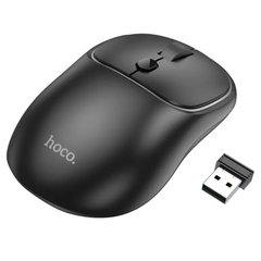 Мишка безпровідна блютуз HOCO GM25 |1600 DPI,BT5.2/2.4G| Чорний