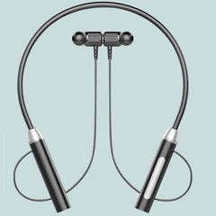 Бездротові блютус навушники з мікрофоном вакуумні для бігу та спорту WUW R169 Чорний