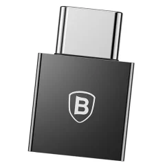Перехідник для синхронізації даних OTG Type-C на USB Baseus Чорний