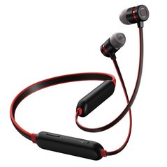 Бездротові вакуумні блютус навушники з мікрофоном для спорту + поддержка MicroSD Remax RX-S100 Червоно-чорний
