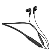 Бездротові навушники вакуумні з мікрофоном Bluetooth навушники для спорту BOROFONE BE45 Чорний