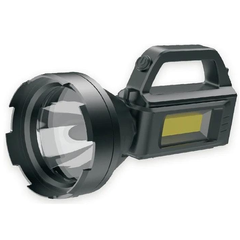 Ліхтар прожектор LED Panther PT-8899 c Power Bank Чорний