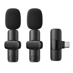 Бездротовий мікрофон цифровий для Type-C REMAX K03 Чорний