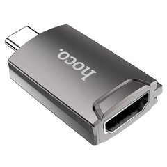 Перехідник Type-C на HDMI гніздо HOCO UA19 |4K/30Hz (3840*2160P)| Черный