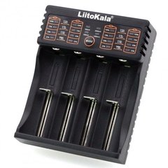 Зарядний пристрій для акумуляторів + Powerbank Liitokala Lii-402, Ni-Mh/Li-ion/Li-Fe/LiFePO4, USB